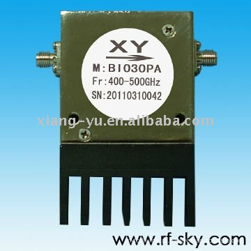 Isolador de faixa larga de 400-500MHz SMA / N rf feito na porcelana